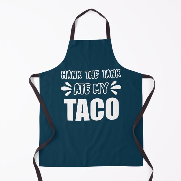 Item preview, HANK THE TANK ATE MY TACO FUNNY T-SHIRT designed and sold by OverbeeDesigns.