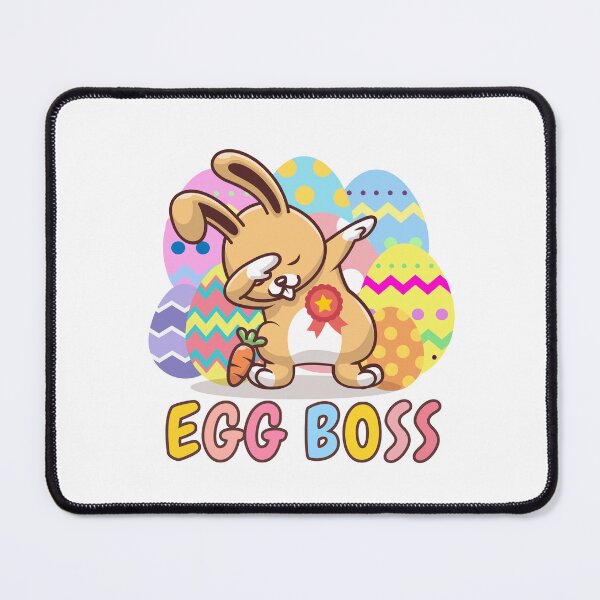 Item preview, Kawaii Cartoon Egg Boss Easter Bunny Dab Dancing - Colorful Egg Hunt Easter Celebration designed and sold by Cawaiico.