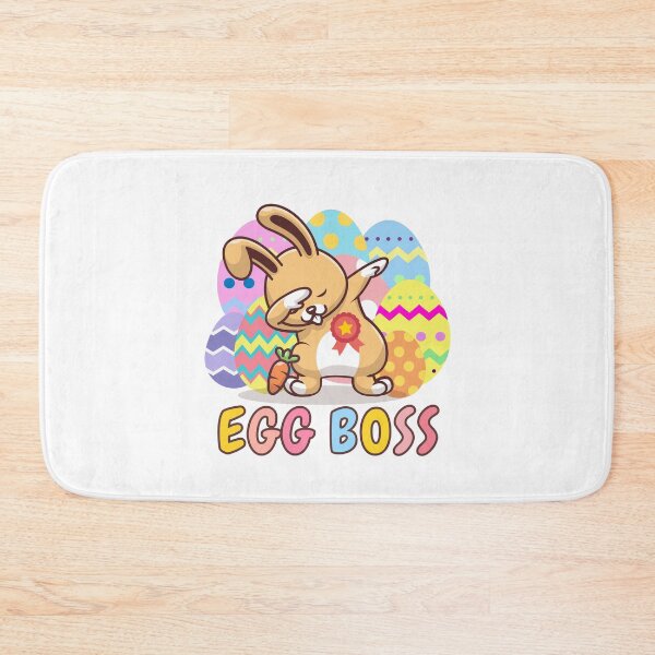 Item preview, Kawaii Cartoon Egg Boss Easter Bunny Dab Dancing - Colorful Egg Hunt Easter Celebration designed and sold by Cawaiico.