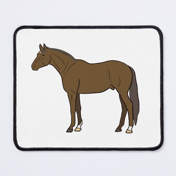 Item preview, Bay Thoroughbred Line Art  designed and sold by bellaszcz.