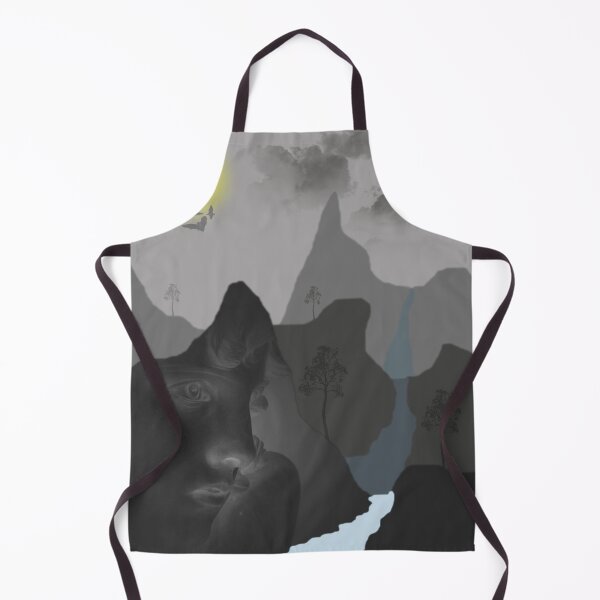 Item preview, The face thinking on the side of the mountain at night designed and sold by Bigrow.