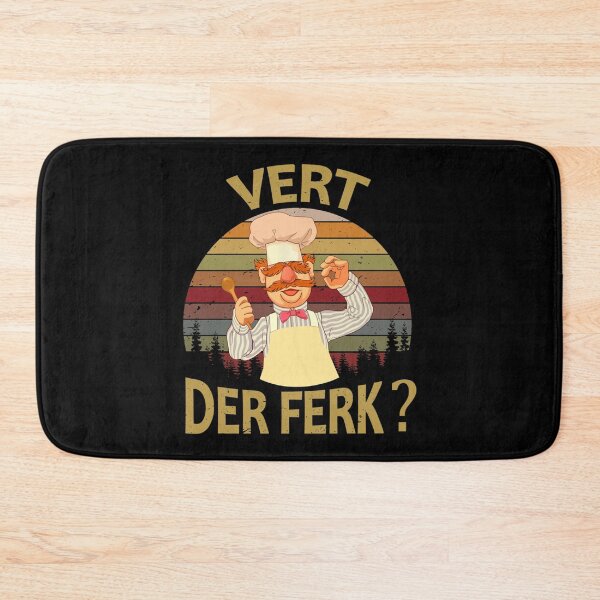 Aperçu de l'œuvre Vert Der Ferk cuisinier chef suédois Funny tshirt 2019 disant hommes femmes T-shirt essentiel créée et vendue par DavidaClaesson.