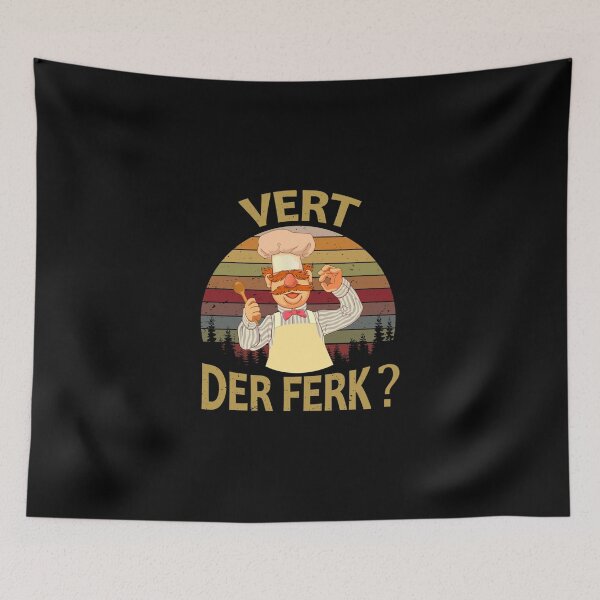 Item preview, Vert Der Ferk cuisinier chef suédois Funny tshirt 2019 disant hommes femmes T-shirt essentiel designed and sold by DavidaClaesson.