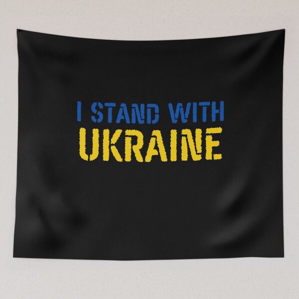 Item preview, I Stand With Ukraine Flag For Ukrainian Roots And Ukrainian Idea - Ukrainian Roots designed and sold by lodarohit.