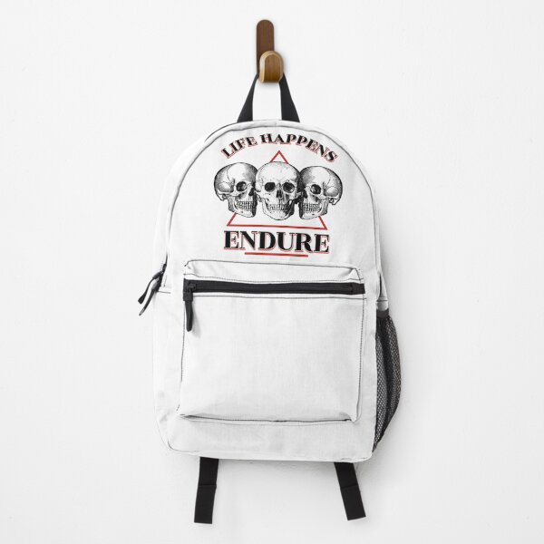 Item preview, Stoic Philosophy Skull | Life Happens Endure | Memento Mori designed and sold by StoicStreet.