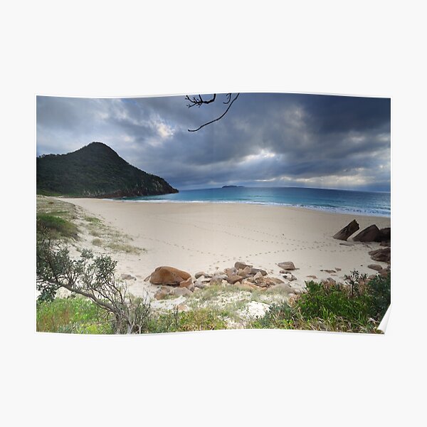 Beautiful Zenith Beach Port Stephens Poster