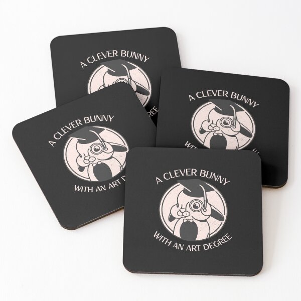 Item preview, Clever Bunny With an Art Degree - University - Graduation - Graduatees designed and sold by GraduaTees.