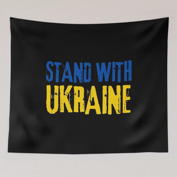 Item preview, Stand With Ukraine Flag For Ukrainian Roots And Ukrainian Idea - Ukrainian Roots designed and sold by lodarohit.