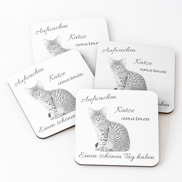 Artikelvorschau, Aufwachen - Katze umarmen ... entworfen und verkauft von GNDesign.