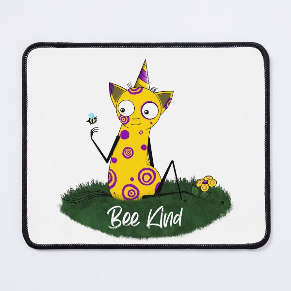 Item preview, Bee kind! Intersex Pride Flag Unicorn designed and sold by Bill Bill The Unicorn.
