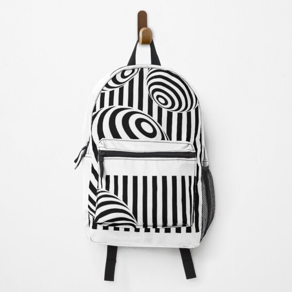 Item preview, Zoom on black and white circles designed and sold by shrouk basha.