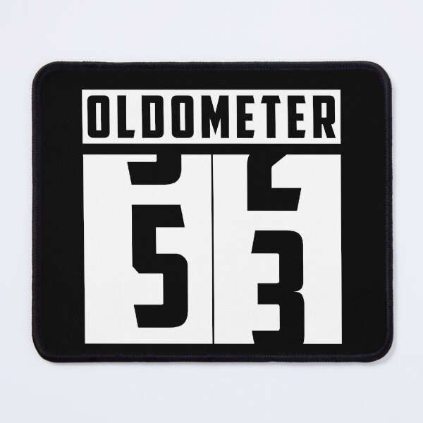 Item preview, Oldometer counter Number 53 birthday designed and sold by HeavyStyle.
