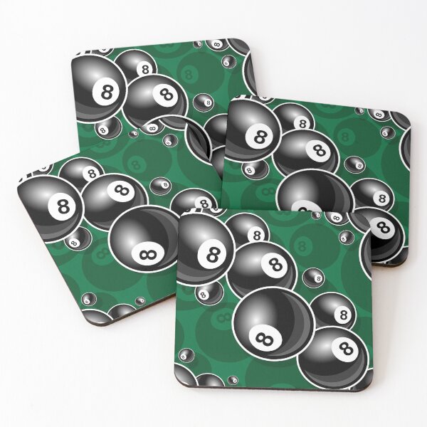 Item preview, Billiards Black 8 Ball 8-Ball green designed and sold by Draculaura2009.