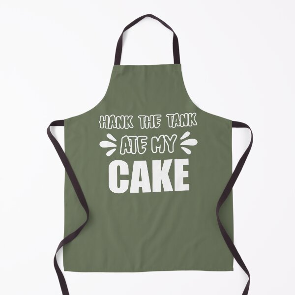 Item preview, HANK THE TANK ATE MY CAKE FUNNY T-SHIRT designed and sold by OverbeeDesigns.
