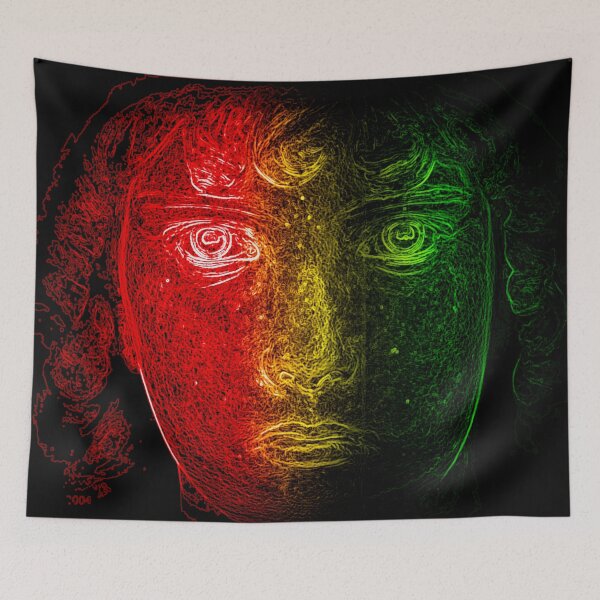 Item preview, Human face with colors designed and sold by Bigrow.