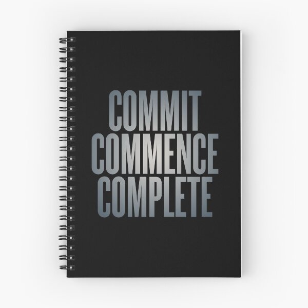 Item preview, Commit, commence, complete v.6 designed and sold by x1brett.