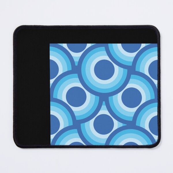 Item preview, Disco Retro 70s 80s pattern blue designed and sold by Draculaura2009.
