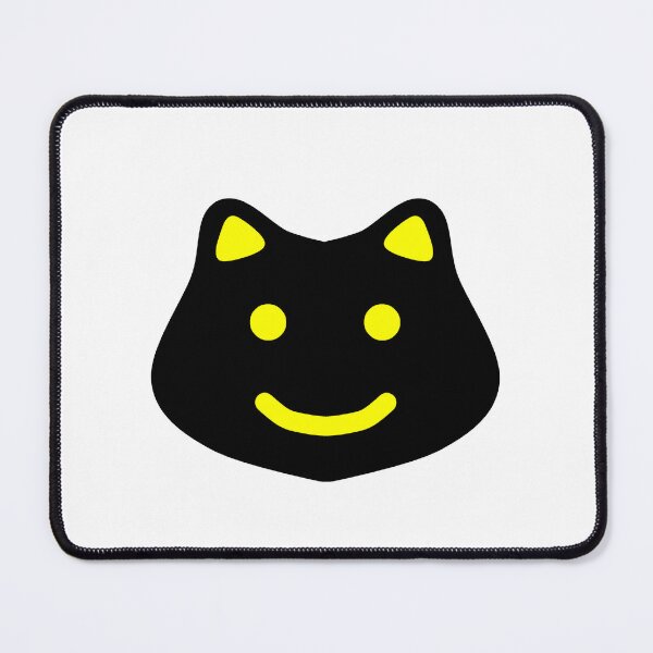 Item preview, Black cat with smile designed and sold by Đorđe Jović.