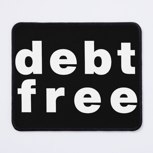 Item preview, Debt free, no debt designed and sold by HeavyStyle.