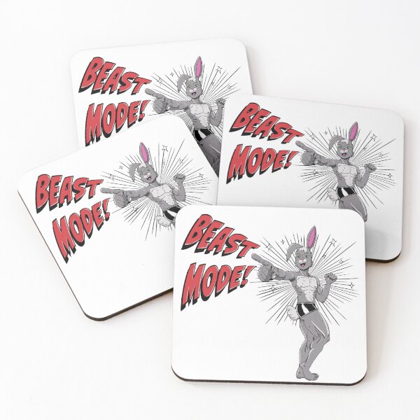 Item preview, Beast Mode Bunny designed and sold by Wayne Pyle.