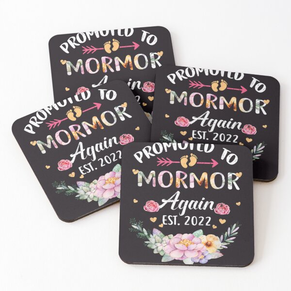 Item preview, Promoted To Mormor Again 2022 Flower Grandma Announce designed and sold by RobertVandivier.
