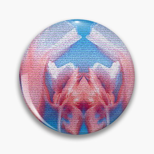 Item preview, Ethereal Vaporwave Glitch Art Florals Blue and Pink designed and sold by BioDigital-Jazz.