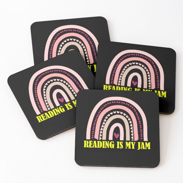 Item preview, Reading Is My Jam, Teacher Quote, Rainbow designed and sold by Red123shop.
