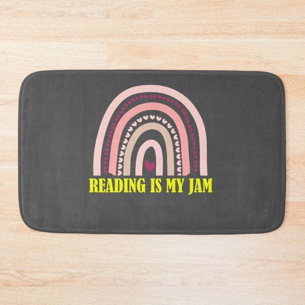Item preview, Reading Is My Jam, Teacher Quote, Rainbow designed and sold by Red123shop.