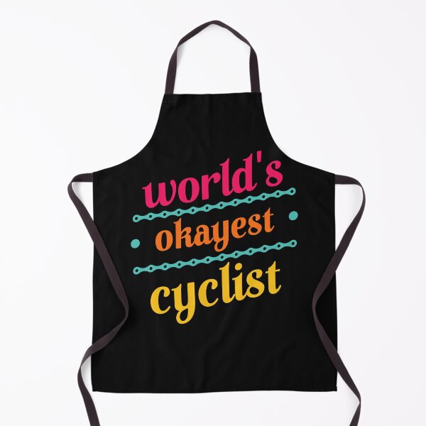 Item preview, World's Okayest Cyclist Funny Road / Mountain / Downhill Racing Cycling Design designed and sold by trendyzcom.