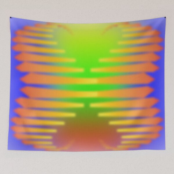 Item preview, Color blurred line patterns designed and sold by Bigrow.