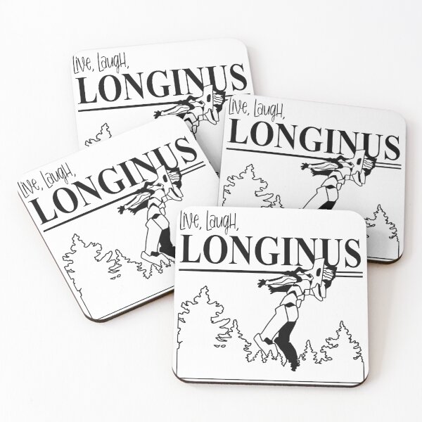 Item preview, Live Laugh Longinus (BLACK) designed and sold by dt75.