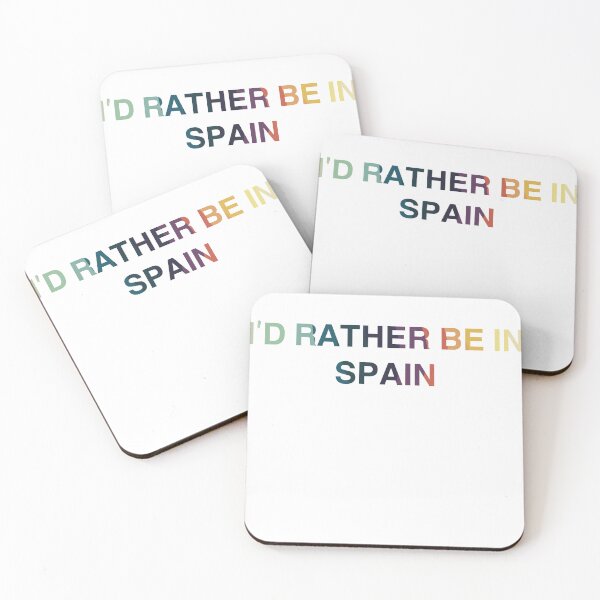 Item preview, I’d Rather Be In Spain designed and sold by Immdesigner.