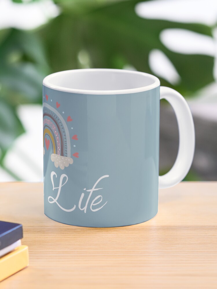 Thumbnail 1 of 6, Coffee Mug, Mom Life Inspirational Design Gift for Mom Wife Mothers Day Christmas Birthday Gift Valentines Day designed and sold by TreasureYourDay.