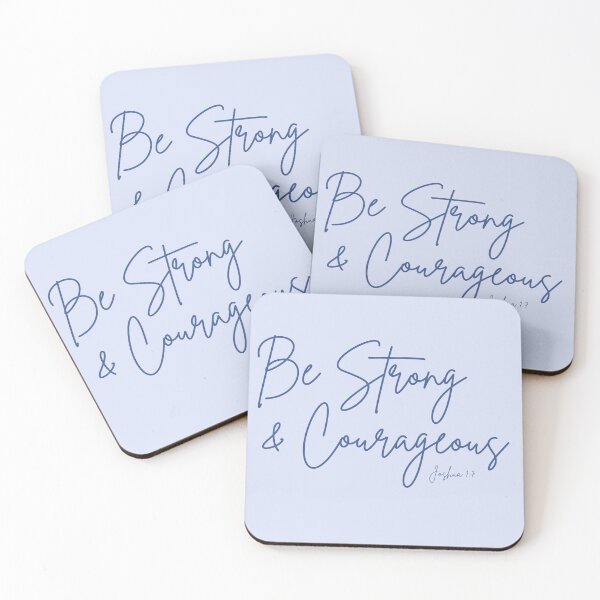 Item preview, Be Strong and Courageous designed and sold by DEWDesigns.