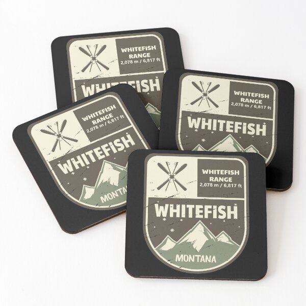 Item preview, Whitefish Montana Ski designed and sold by KrisSidDesigns.