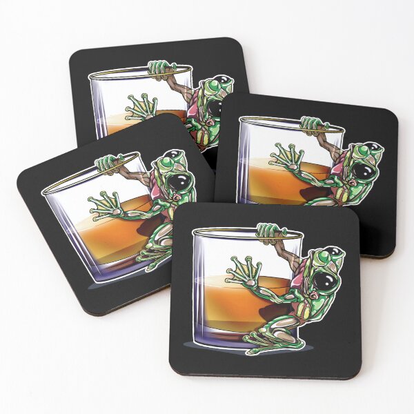 Item preview, Whiskey Frog Green designed and sold by iduzarts.