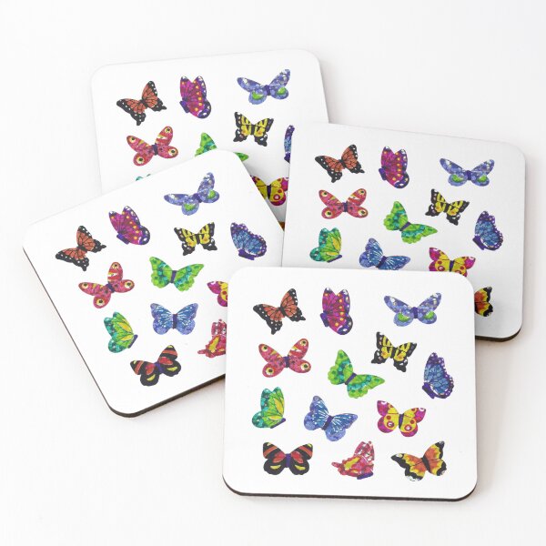 Item preview, Vintage Glittery Butterflies  designed and sold by CyrelleLana.