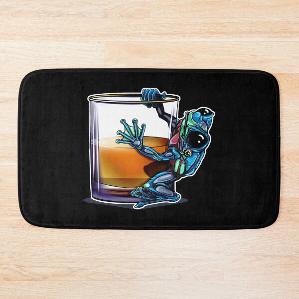 Item preview, Whiskey Frog Blue designed and sold by iduzarts.