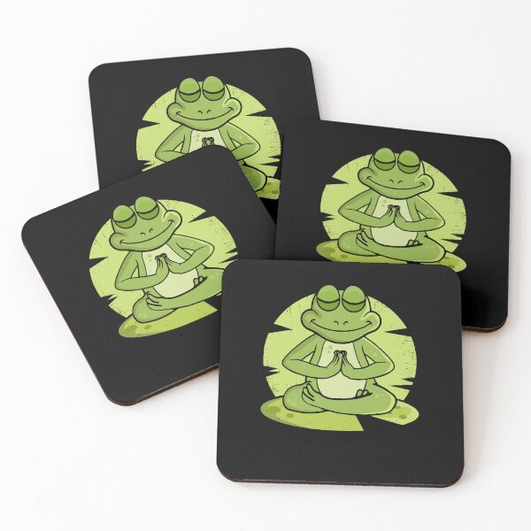 Item preview, Meditating Frog Lover Men Yoga Gift Women Meditation designed and sold by DSWShirts.
