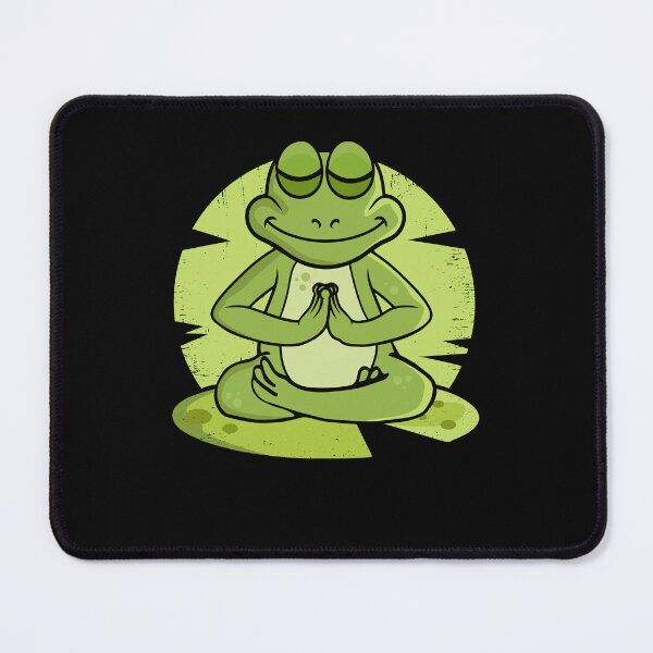 Item preview, Meditating Frog Lover Men Yoga Gift Women Meditation designed and sold by DSWShirts.