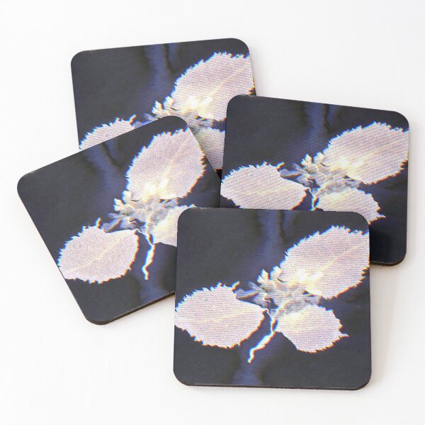 Item preview, Glitch Floral Solarpunk Ethereal Blue designed and sold by BioDigital-Jazz.
