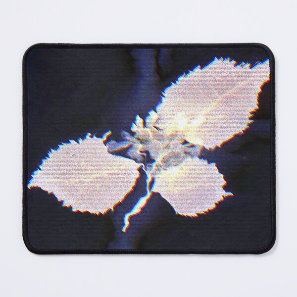 Item preview, Glitch Floral Solarpunk Ethereal Blue designed and sold by BioDigital-Jazz.