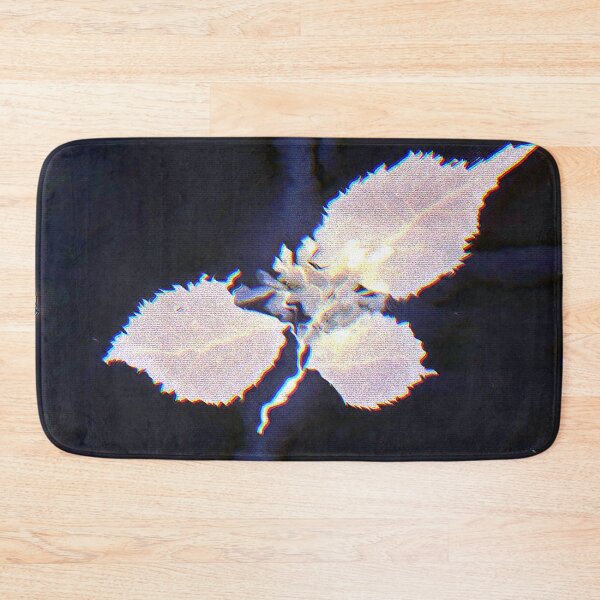 Item preview, Glitch Floral Solarpunk Ethereal Blue designed and sold by BioDigital-Jazz.