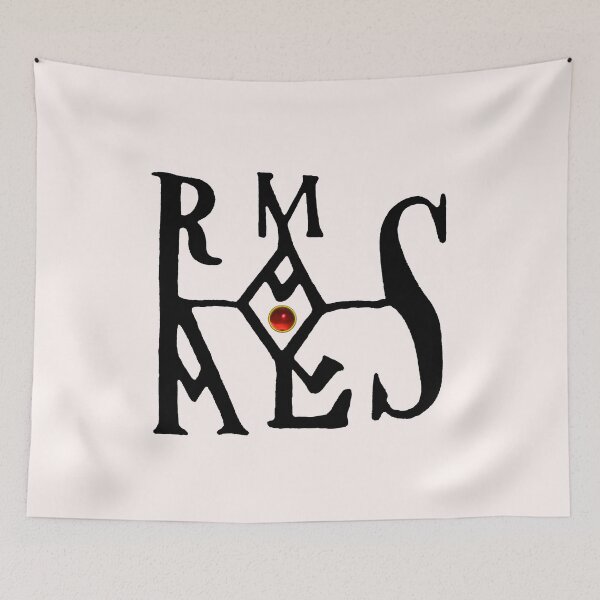 Item preview, SEAL OF EMPEROR CHARLEMAGNE  Monogram in Black White Red designed and sold by BulganLumini.