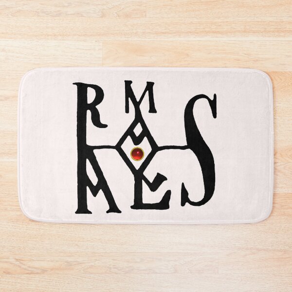 Item preview, SEAL OF EMPEROR CHARLEMAGNE  Monogram in Black White Red designed and sold by BulganLumini.