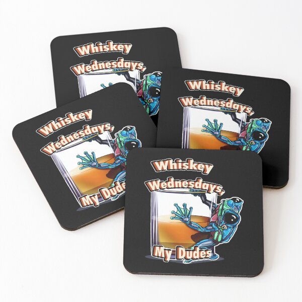Item preview, Whiskey Frog Blue: Whiskey Wednesday My Dudes designed and sold by iduzarts.