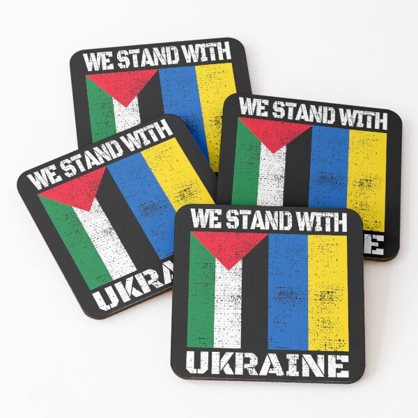 Item preview, PALESTINE STAND WITH UKRAINE - UKRAINE designed and sold by TravelHappiness.