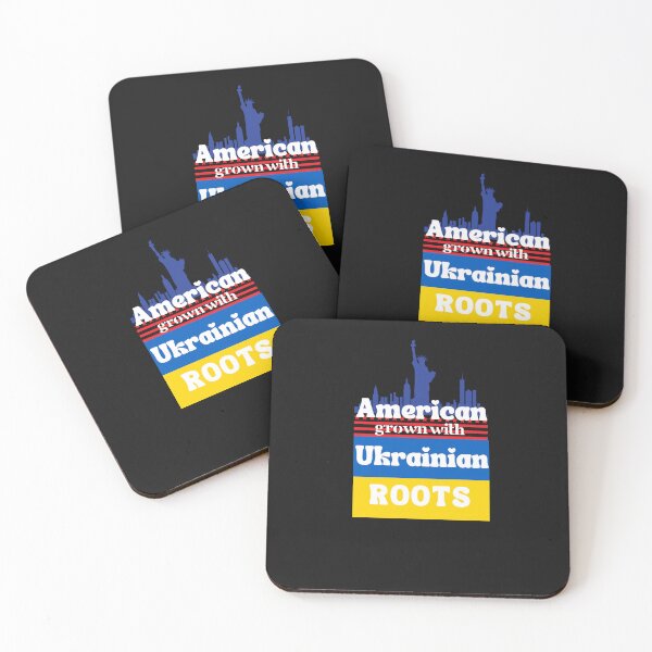 Item preview, American Grown With Ukrainian Roots  designed and sold by Rainbow Designs.