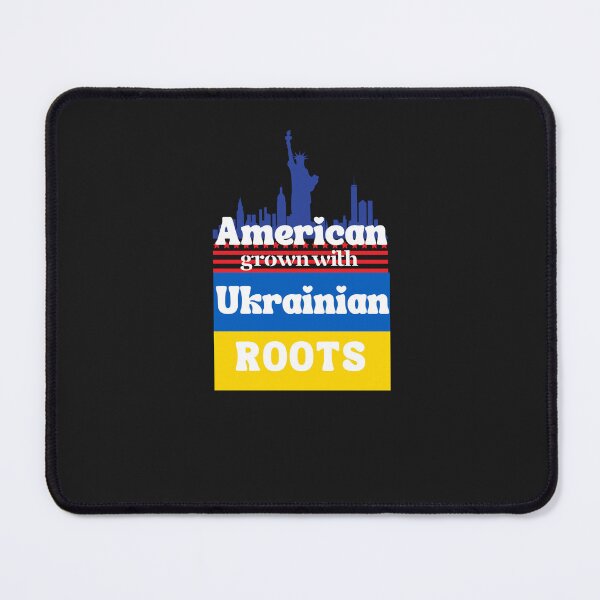 Item preview, American Grown With Ukrainian Roots  designed and sold by Rainbow Designs.
