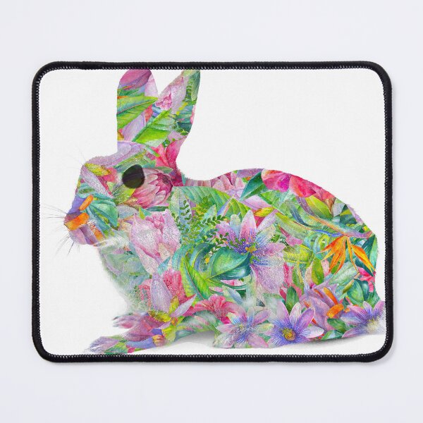 Item preview, Floral Bunny Rabbit designed and sold by mrthink.